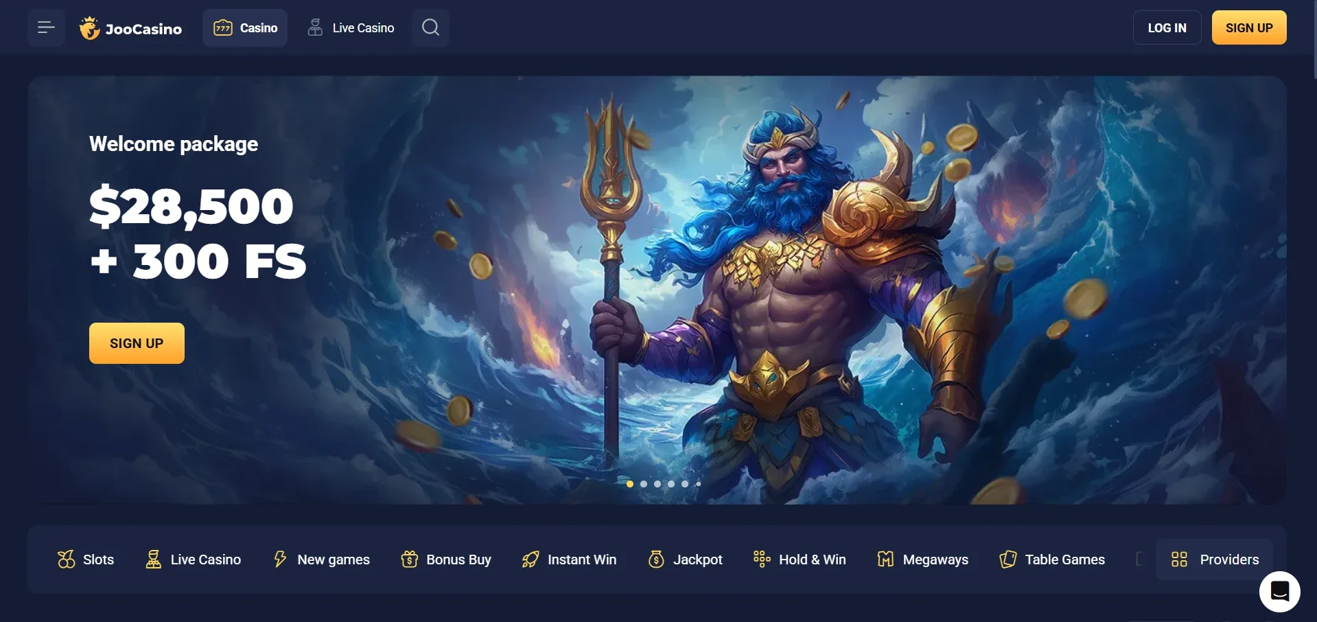 Joo Casino screenshot 1